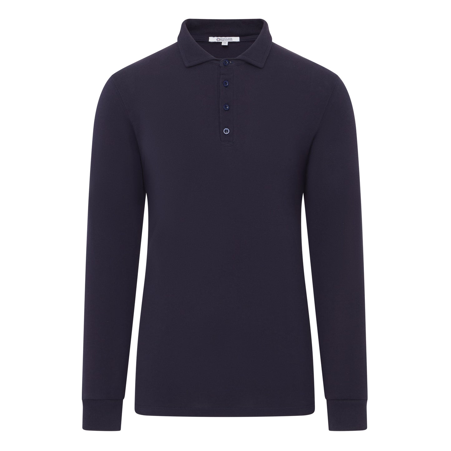 George Pique Long Sleeve Polo Shirt