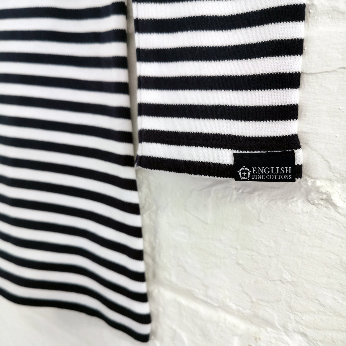Becca Stripe Boat-Neck T-Shirt