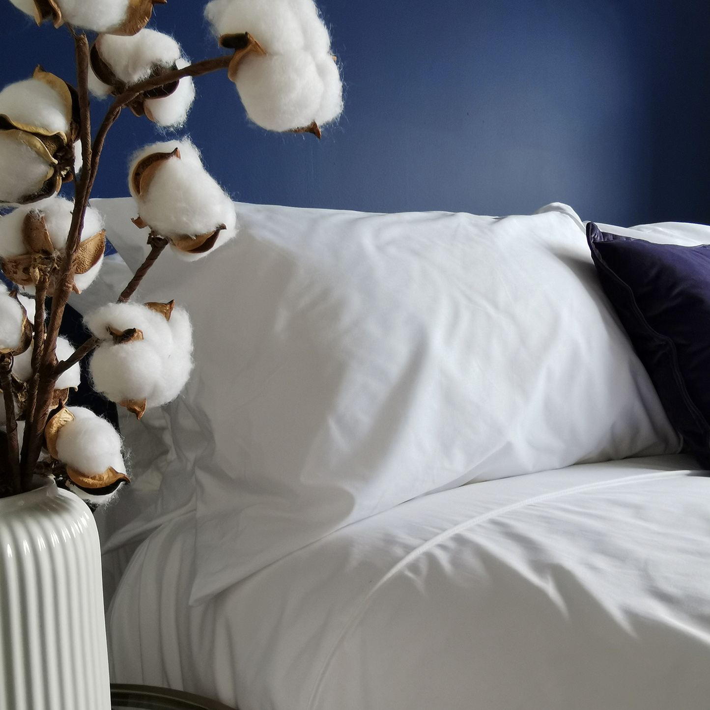 Set of Tabley Plain Pillowcases