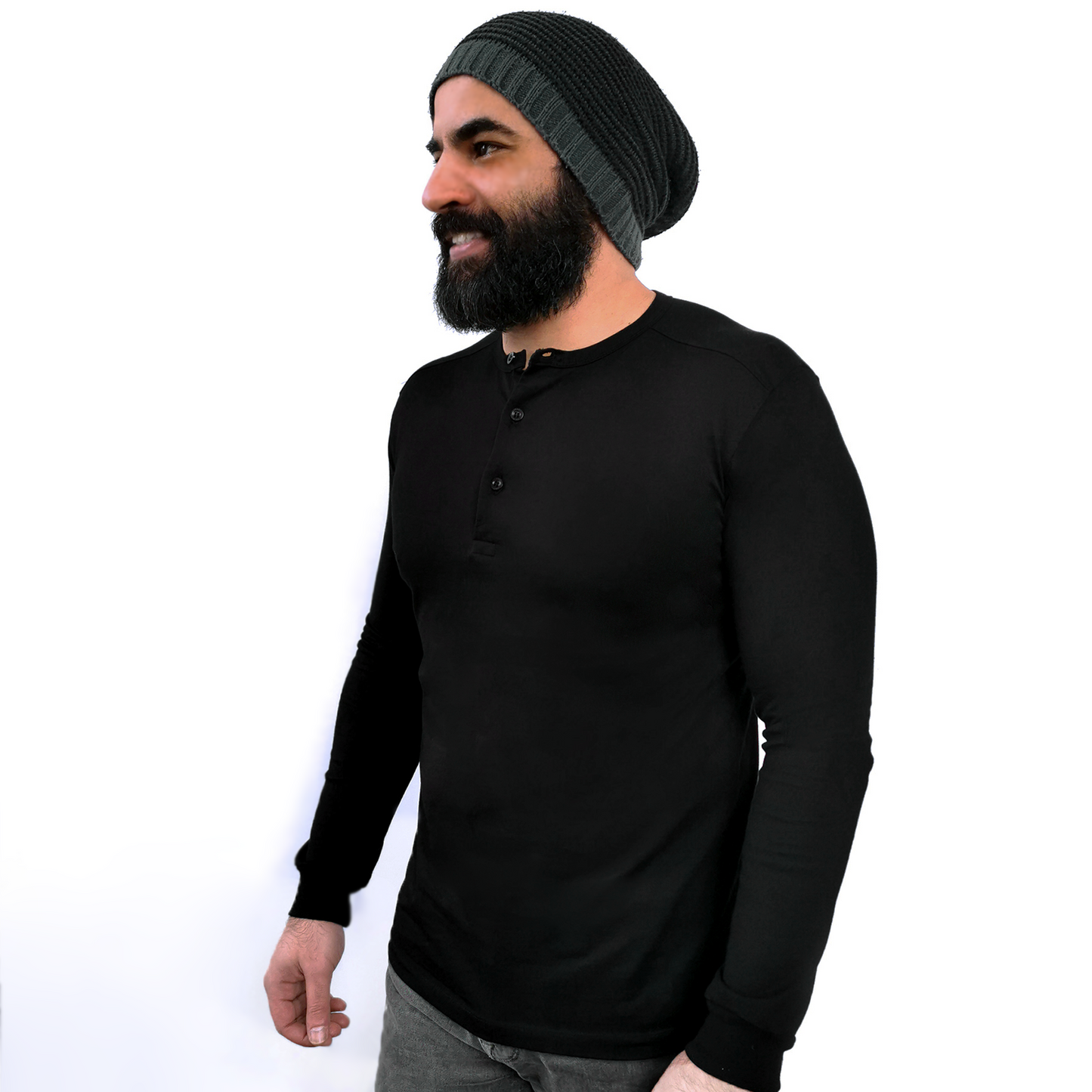 Joe Long-Sleeved Henley Shirt