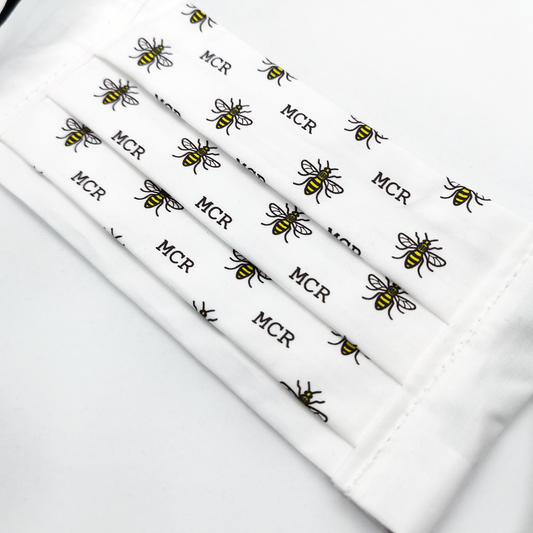 Manchester Bee Face Cover