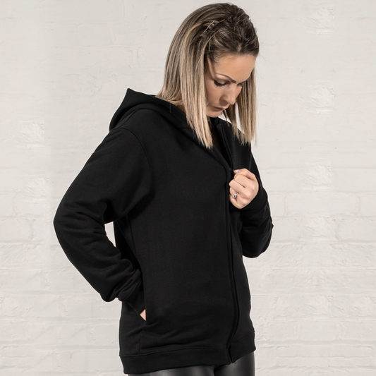 Terry Zip Hoodie