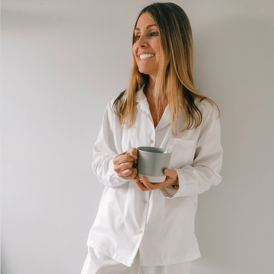 Laura Women's Woven Pyjama Shirt