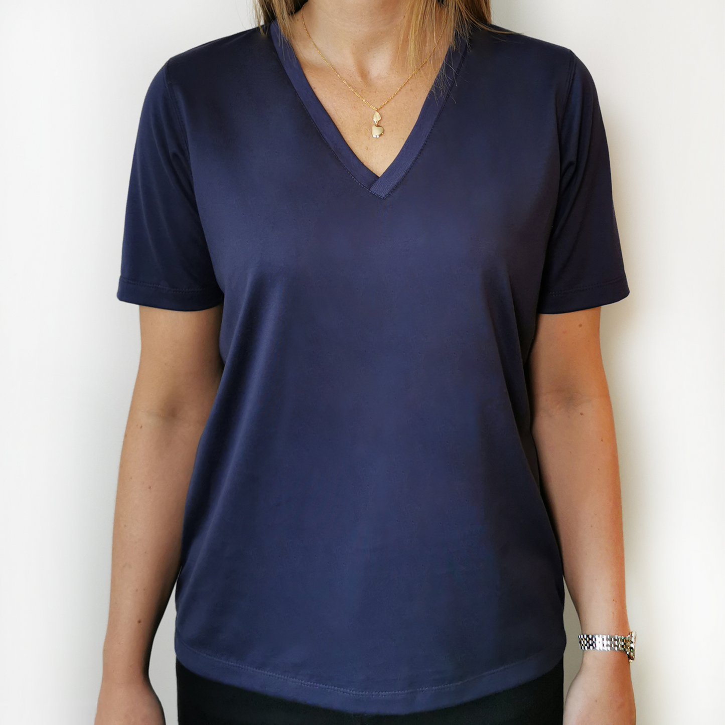 Zoe Oversized V-Neck T-Shirt