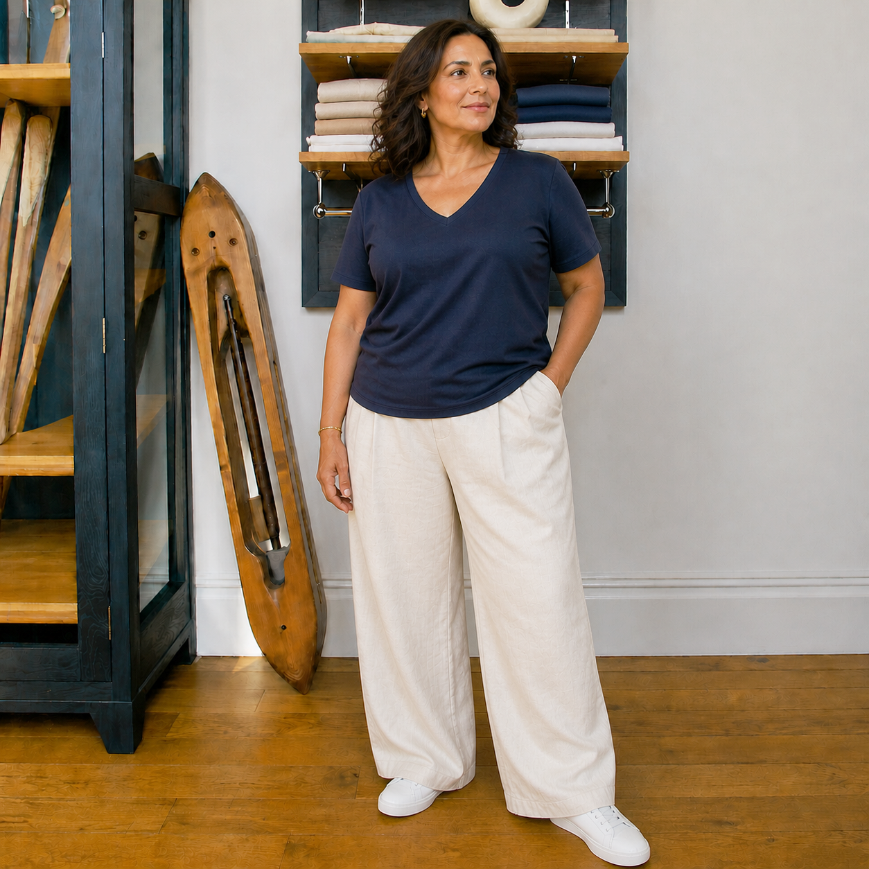Zoe Smart Loose Fit Lightweight T-Shirt