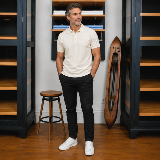 Stanley Fine Knit Classic Midweight Polo Shirt